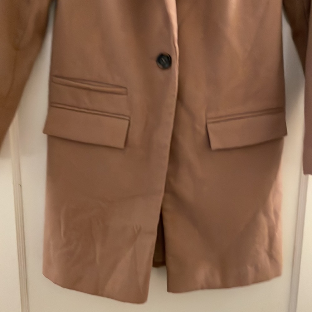 Asos Missguided light Brown Coat - Picture 3 of 6